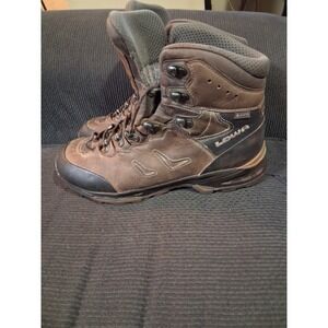 Lowa Camino GTX Boots Mens Size 9 Brown Leather Gore-Tex Vibram Made in Italy
